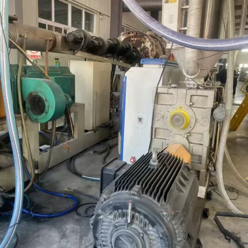 Second-hand transfer · 2015 JWELL 630-1200mm three-layer co-extrusion PE pipe extrusion production line