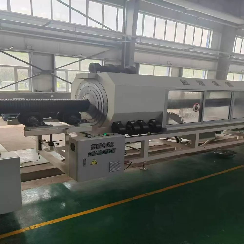 Second-hand sale · 2022 Suba SL-600 HDPE double-wall corrugated pipe production line