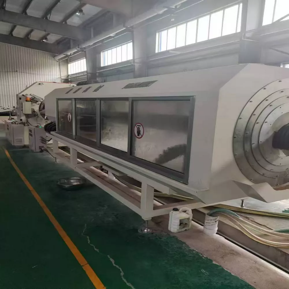 Second-hand sale · 2022 Suba SL-600 HDPE double-wall corrugated pipe production line