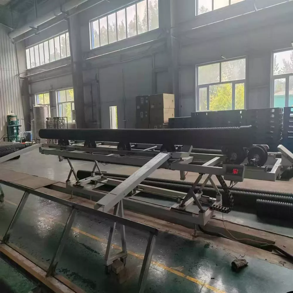 Second-hand sale · 2022 Suba SL-600 HDPE double-wall corrugated pipe production line