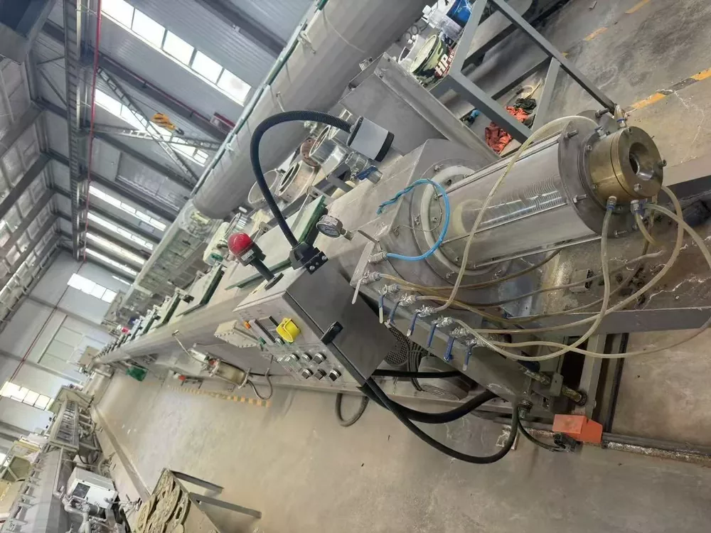 Used for Sale 2024 JWELL MFH 20-110 three-layer co-extruded PE pipe high-speed production line