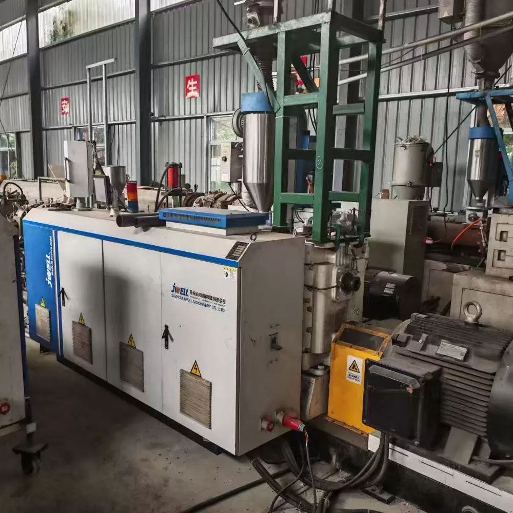 Second-hand transfer · JWELL LWPEG-160 three-layer co-extrusion HDPE pipe production line
