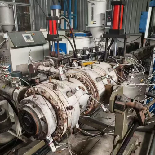 Second-hand transfer · JWELL LWPEG-160 three-layer co-extrusion HDPE pipe production line