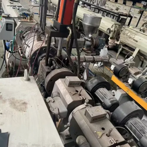 Used for Sale · 2020 JWELL Three-Layer Co-extrusion PE Solid Wall Pipe Production Line · Φ20–110mm