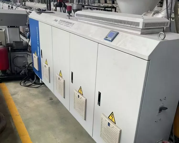 Used for Sale · 2020 JWELL Three-Layer Co-extrusion PE Solid Wall Pipe Production Line · Φ20–110mm