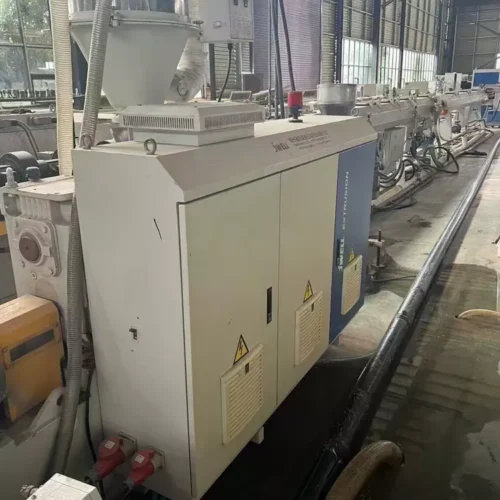 Used for Sale · 2020 JWELL Three-Layer Co-extrusion PE Solid Wall Pipe Production Line · Φ20–110mm