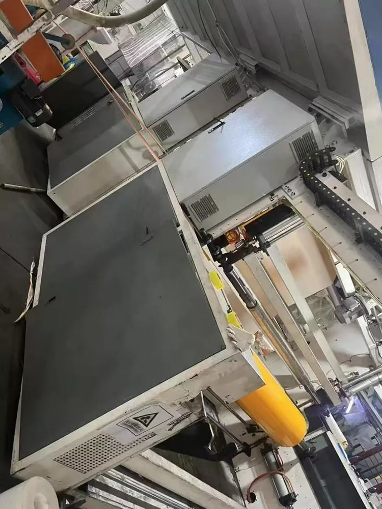 【Used For Sale · 2022 Zhongcheng SL-2200 Rotary Die Triple-Layer Blown Film Machine】