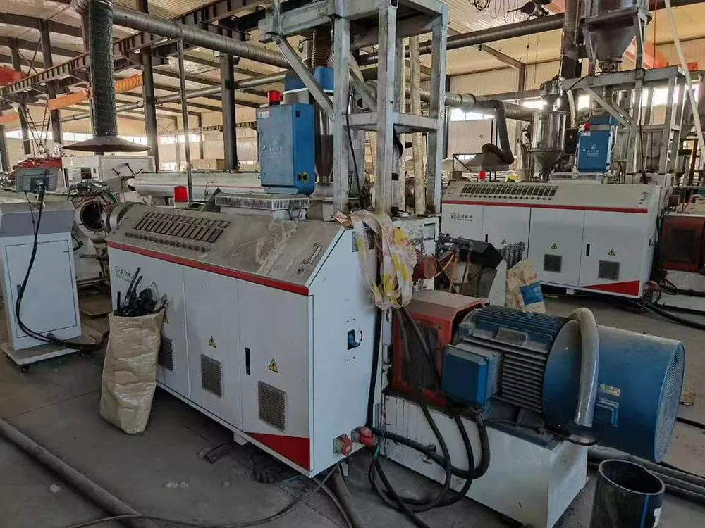 【Used for Sale】DONCACY Three-Layer Co-Extrusion Steel Wire Mesh PE Pipe Lines × 2 Sets