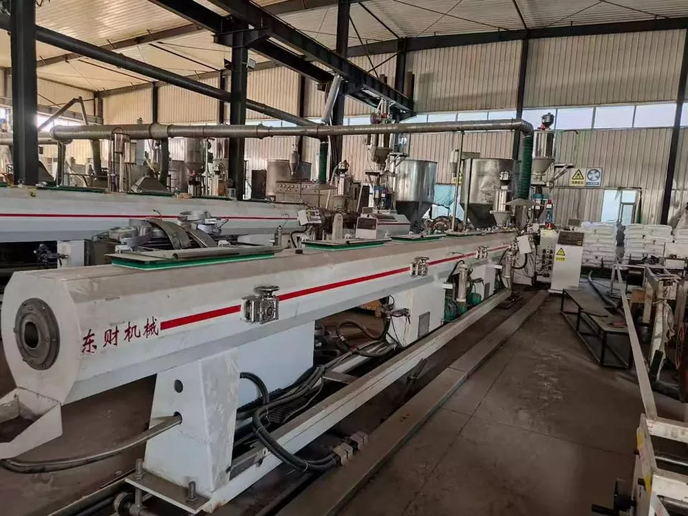 【Used for Sale】DONCACY Three-Layer Co-Extrusion Steel Wire Mesh PE Pipe Lines × 2 Sets