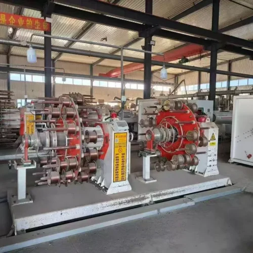 【Used for Sale】DONCACY Three-Layer Co-Extrusion Steel Wire Mesh PE Pipe Lines × 2 Sets