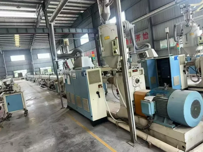 Used for Sale-ZHEJIANG SHUANGLIN PPR High-Speed Pipe Production Lines