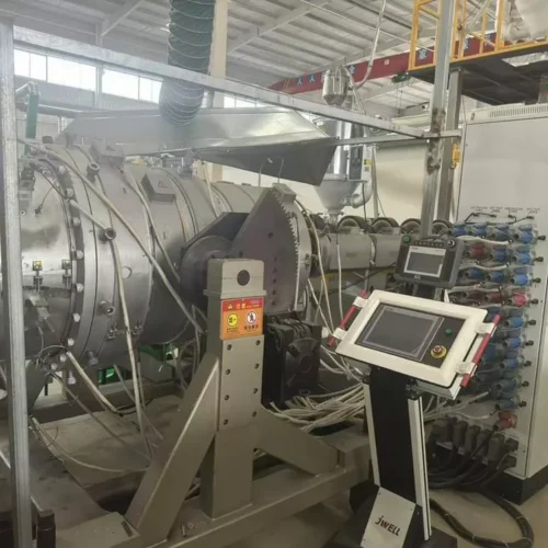 Used for Sale · 2023 JWELL JWPEG-630 Three-Layer Co-extrusion PE Pipe Production Line