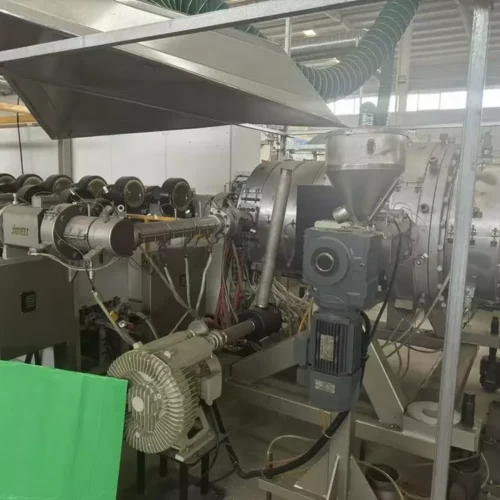 Used for Sale · 2023 JWELL JWPEG-630 Three-Layer Co-extrusion PE Pipe Production Line