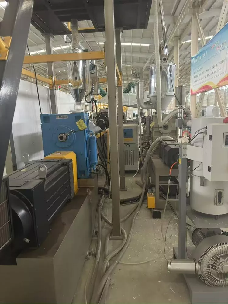 Used for Sale · 2023 JWELL JWPEG-630 Three-Layer Co-extrusion PE Pipe Production Line