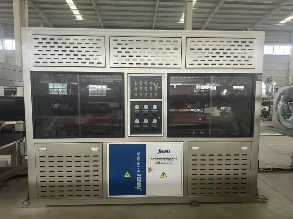 Used for Sale · 2023 JWELL JWPEG-630 Three-Layer Co-extrusion PE Pipe Production Line