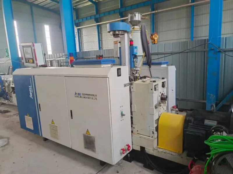 JWELL Brand · Used JWGPE110 Three-Layer HDPE Pipe Extrusion Line