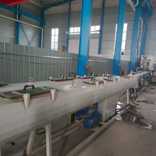 JWELL Brand · Used JWGPE110 Three-Layer HDPE Pipe Extrusion Line