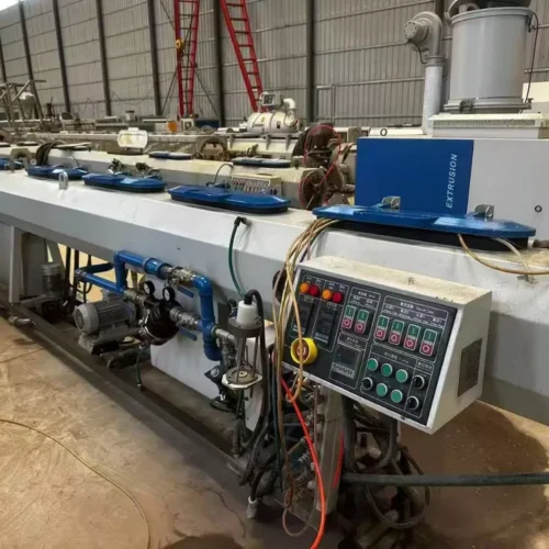 Used JWELL JWGPE-90 Three-Layer HDPE Pipe Extrusion Line