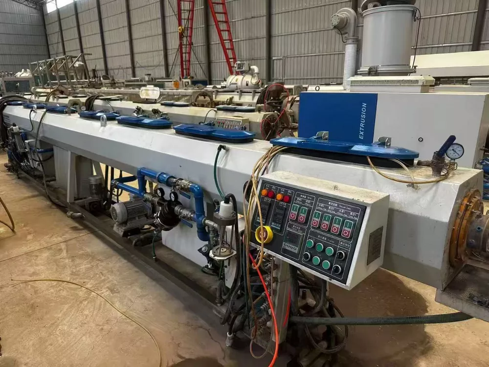 Used JWELL JWGPE-90 Three-Layer HDPE Pipe Extrusion Line
