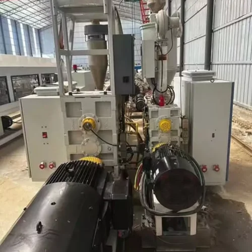 Used JWELL JWPEG-250 HDPE Three-Layer Pipe Extrusion Line