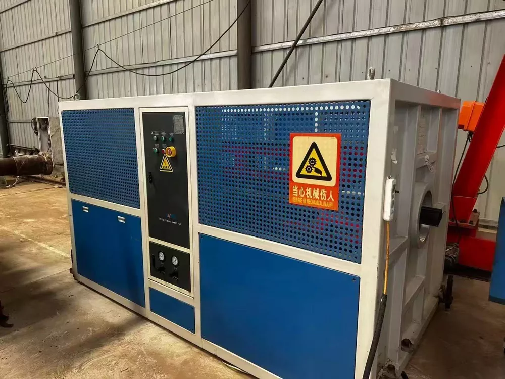 Used JWELL JWPEG-250 HDPE Three-Layer Pipe Extrusion Line
