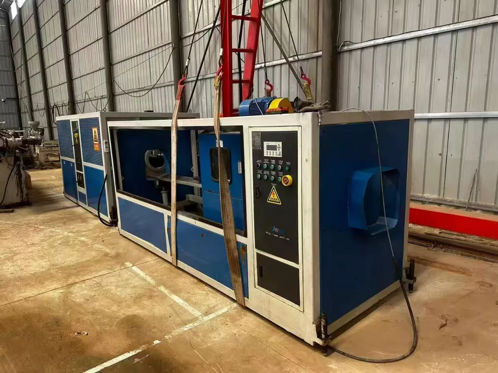 Used JWELL JWPEG-250 HDPE Three-Layer Pipe Extrusion Line