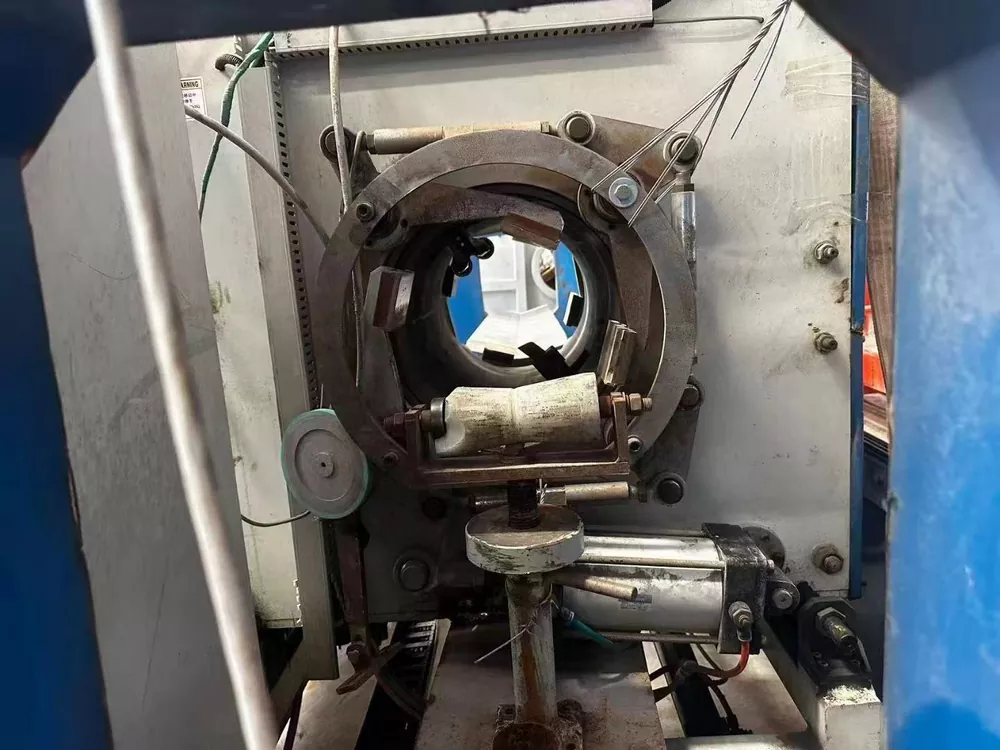 Used JWELL JWPEG-250 HDPE Three-Layer Pipe Extrusion Line