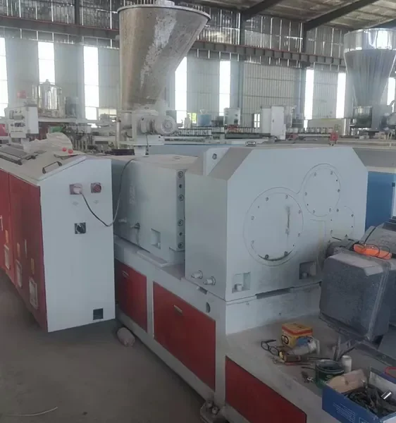 Used For Sale · BOYU SJSZ92/188-YF1200 Wide Board / Hollow Door Panel Extrusion Line