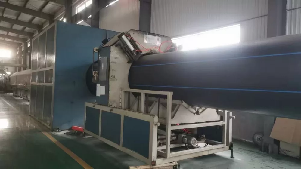 For Sale · JWELL JWPEG-1200 Three-Layer Co-Extrusion Large-Diameter HDPE Pipe Production Line