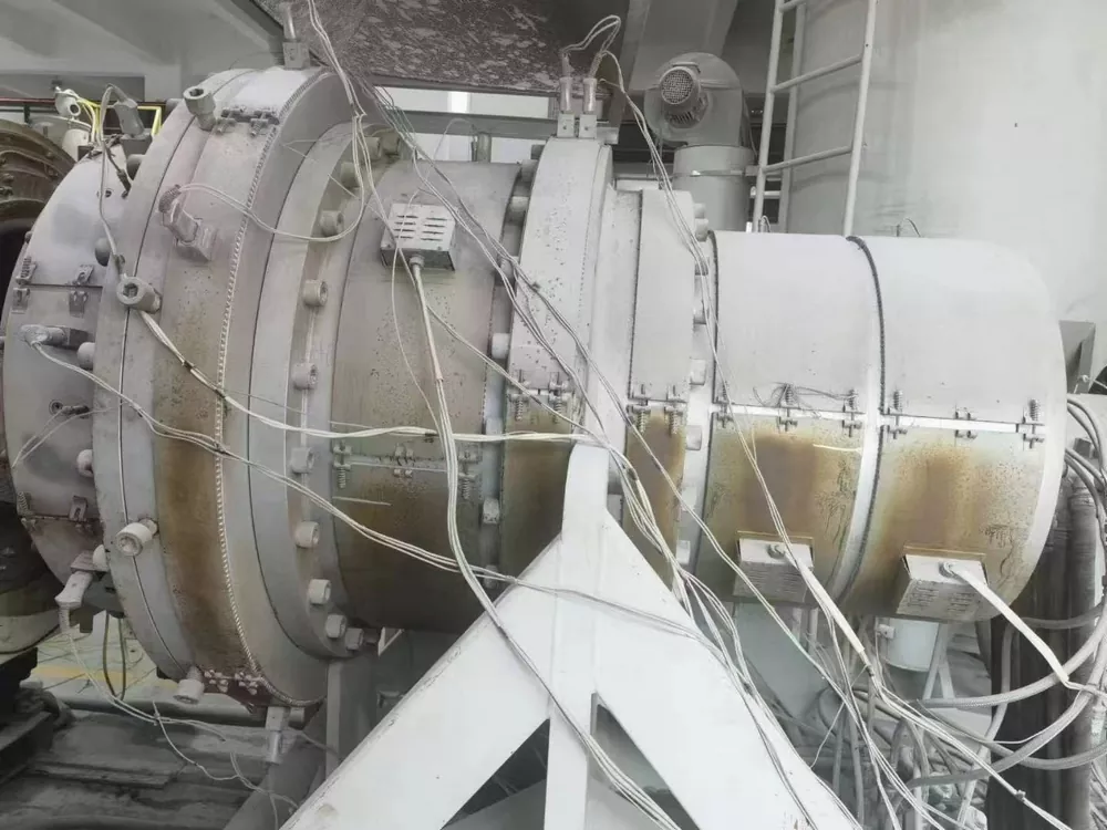 Used For Sale · JWELL JWPEG-800 Large-Diameter HDPE Pipe Extrusion Line