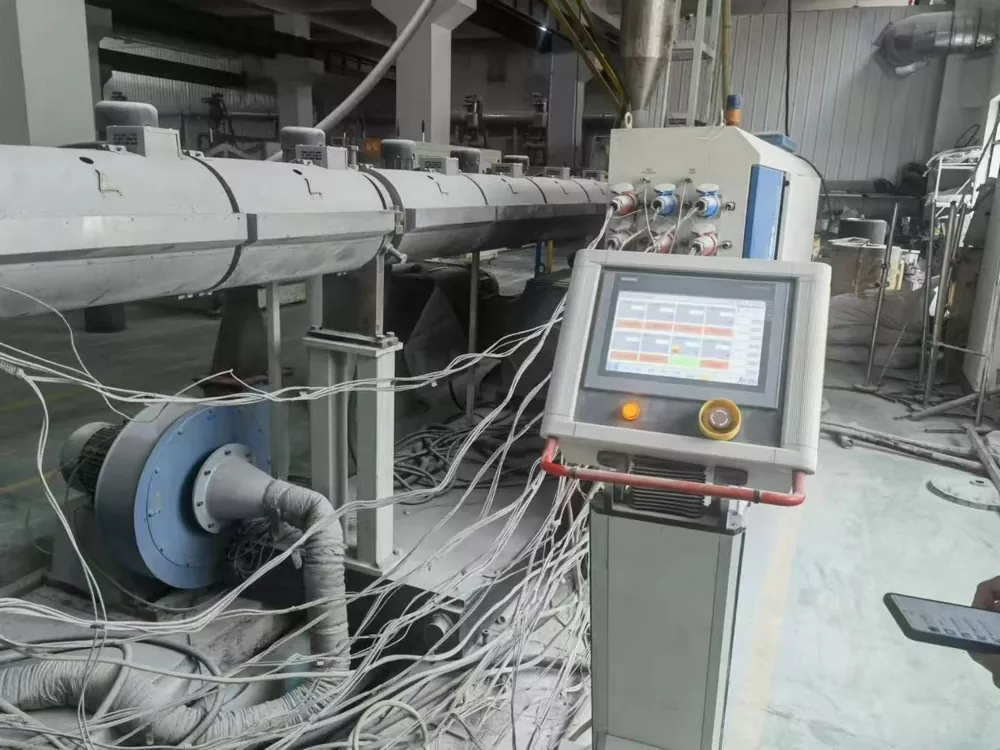 Used For Sale · JWELL JWPEG-800 Large-Diameter HDPE Pipe Extrusion Line