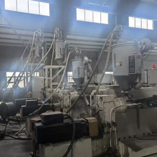 Used for Sale-NEOTEK Complete HDPE Pipe Extrusion Factory + Testing Equipment