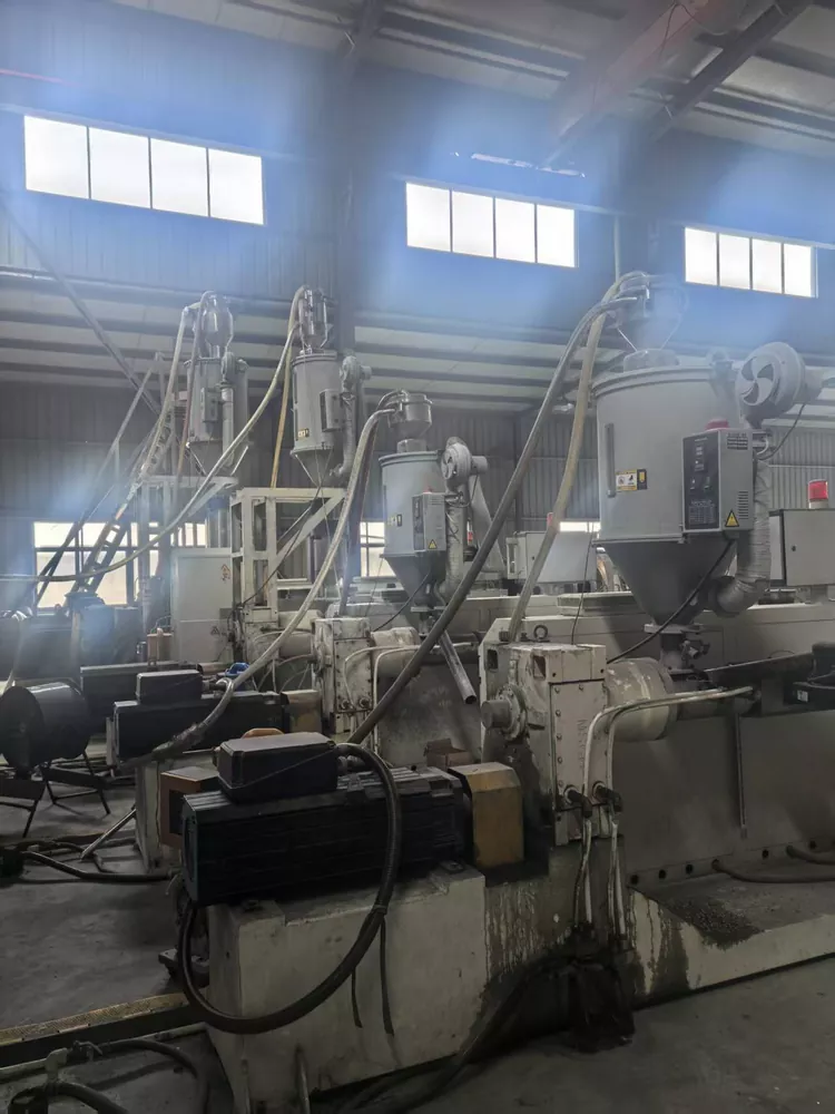 Used for Sale-NEOTEK Complete HDPE Pipe Extrusion Factory + Testing Equipment