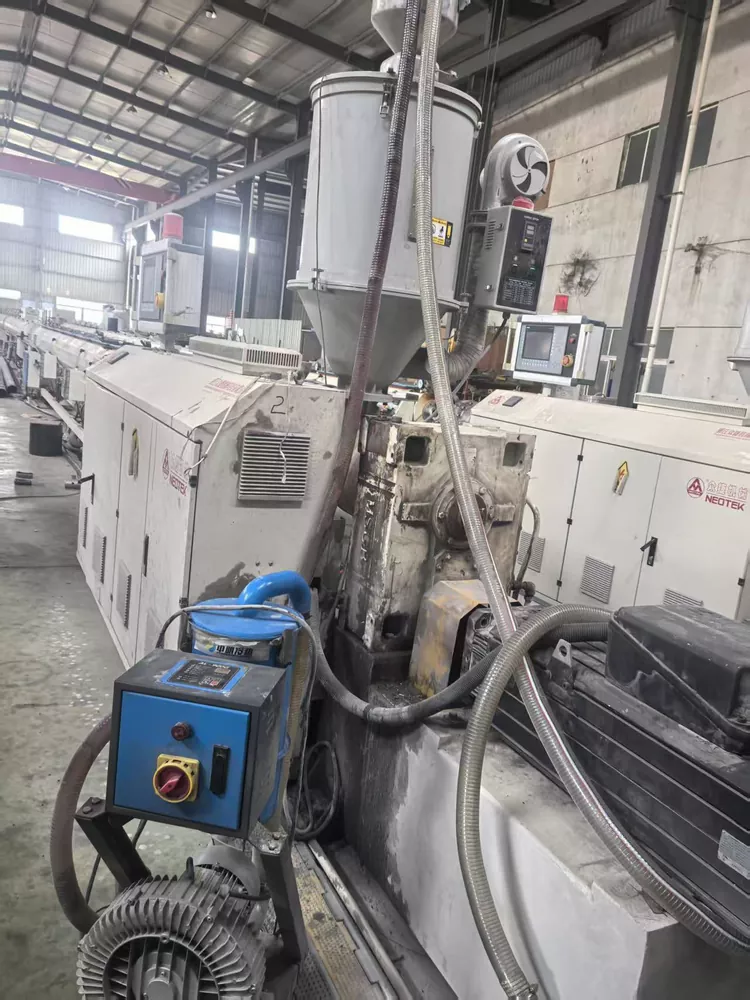 Used for Sale-NEOTEK Complete HDPE Pipe Extrusion Factory + Testing Equipment