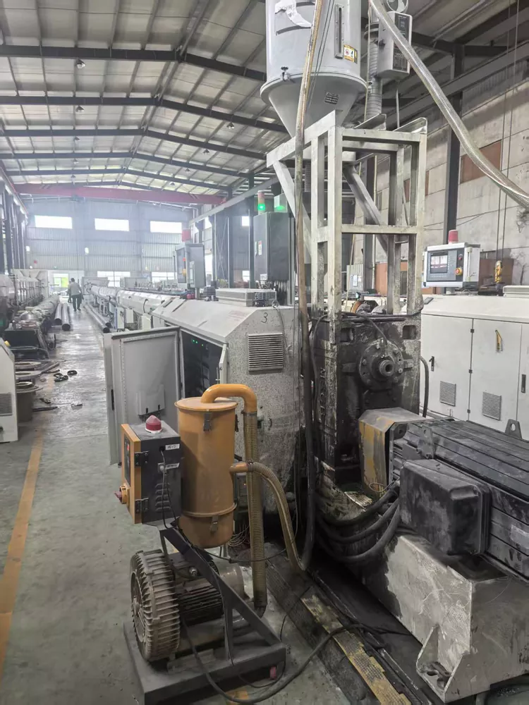 Used for Sale-NEOTEK Complete HDPE Pipe Extrusion Factory + Testing Equipment
