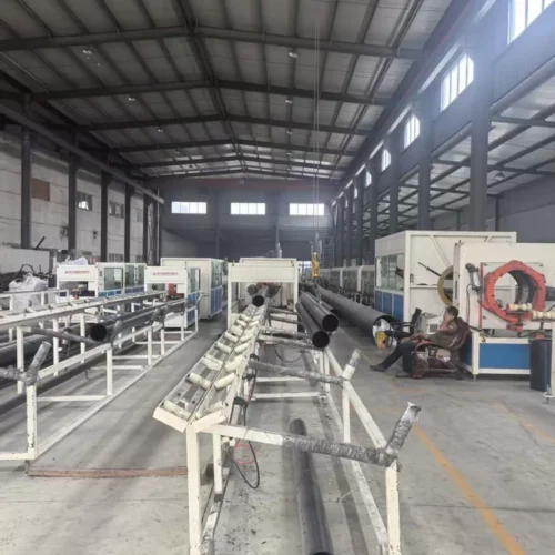 Used for Sale-NEOTEK Complete HDPE Pipe Extrusion Factory + Testing Equipment