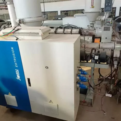 Used for Sale-JWELL · JWGPE-75 Three-Layer HDPE Pipe Extrusion Line