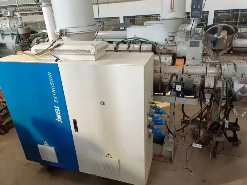 Used for Sale-JWELL · JWGPE-75 Three-Layer HDPE Pipe Extrusion Line
