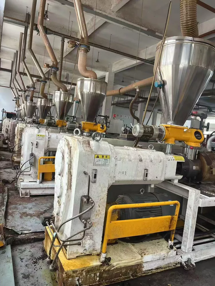 Used for Sale-DONGCAI SJZ65/132 WPC Profile Production Line · Aug. 2019 · Great Condition