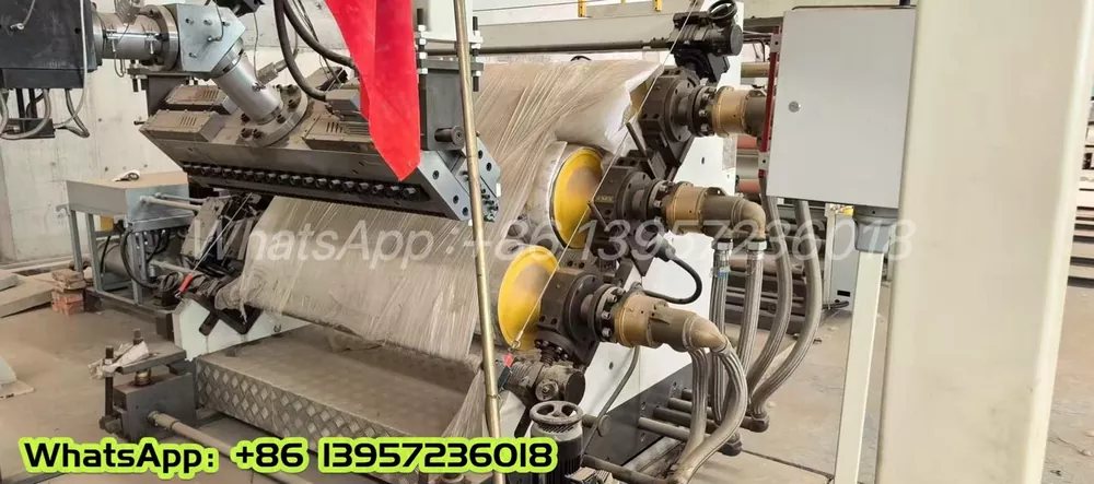 Used for Sale · 2015 JWELL 1500 PP Sheet Extrusion Line