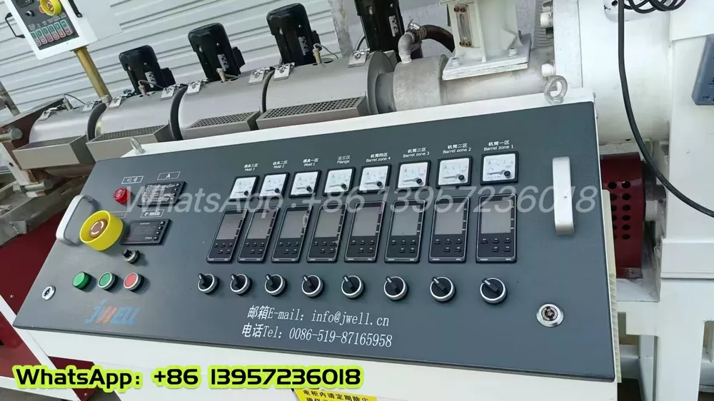 Used for Sale · 2022 JWELL JWS50/28-YF108 PP Pipe/Profile Extrusion Line