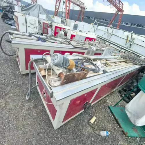 Used for Sale · 2016 JWELL SJZ65/132-YF240 PVC Profile Production Line