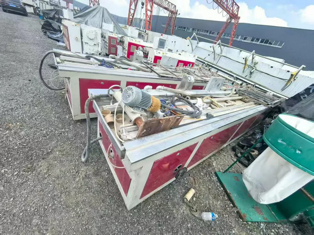 Used for Sale · 2016 JWELL SJZ65/132-YF240 PVC Profile Production Line