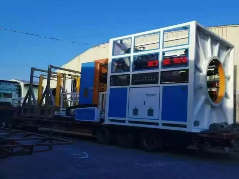 Brand New Equipment for Transfer – JWELL Large-Diameter HDPE Pipe Production Line