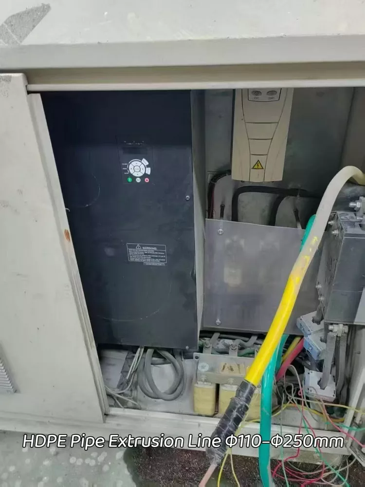 Used for Sale-NEOTEK · HDPE Pipe Extrusion Line Φ110–Φ250mm · Year 2020