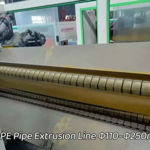 Used for Sale-NEOTEK · HDPE Pipe Extrusion Line Φ110–Φ250mm · Year 2020