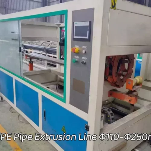 Used for Sale-NEOTEK · HDPE Pipe Extrusion Line Φ110–Φ250mm · Year 2020