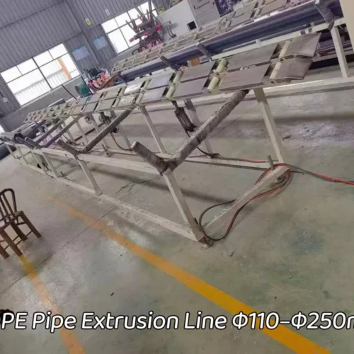 Used for Sale-NEOTEK · HDPE Pipe Extrusion Line Φ110–Φ250mm · Year 2020