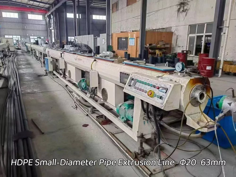 Used for Sale-Zhejiang NEOTEK · HDPE Small-Diameter Pipe Extrusion Line · Φ20–63mm