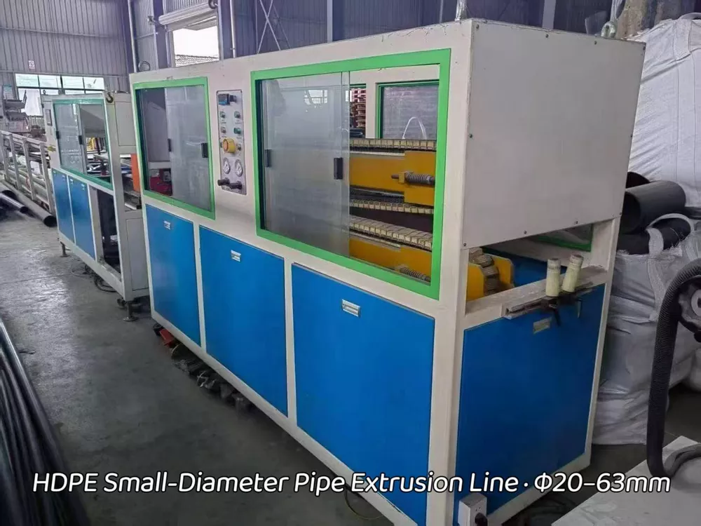 Used for Sale-Zhejiang NEOTEK · HDPE Small-Diameter Pipe Extrusion Line · Φ20–63mm
